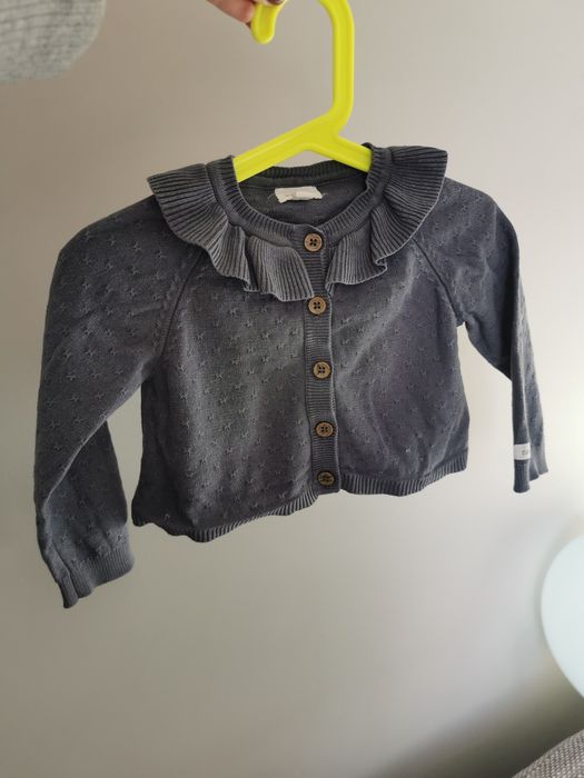 Sweter rozpinany granat Newbie 80