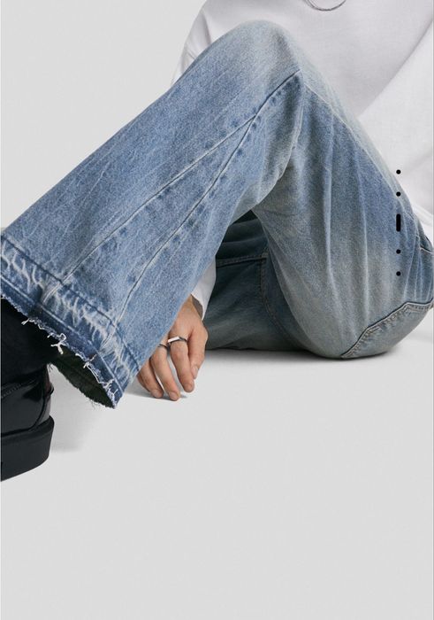 Клеш flared jeans джинси чоловічі Bershka