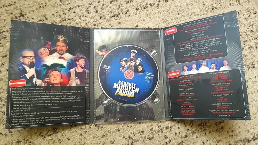 Kabaret Młodych Panów - Bezczelnie Młodzi - DVD