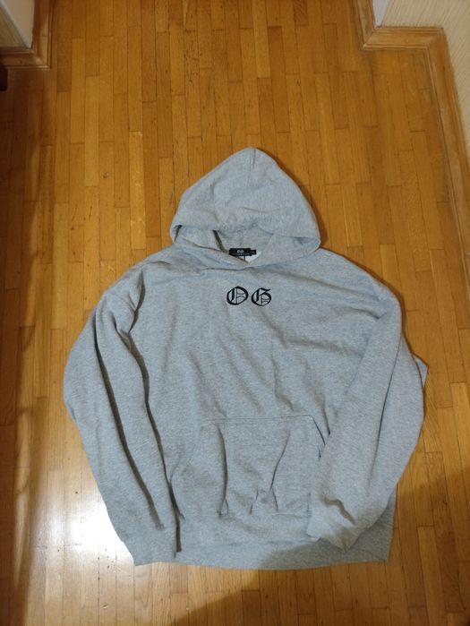 Серое Худи Подмост x Optimus Gang