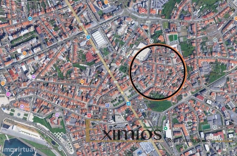 Development project under construction in the city of Póvoa de Varzim.