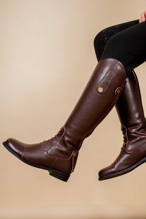 Чоботи для верхової їзди шкіряні