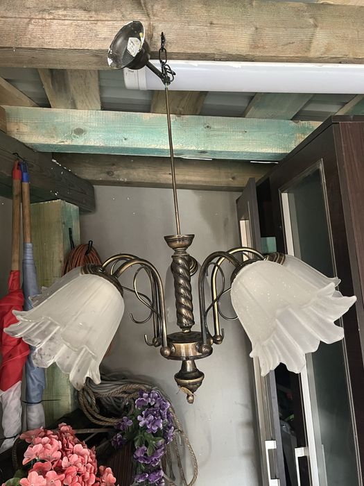 Żyrandol Lampa super stan