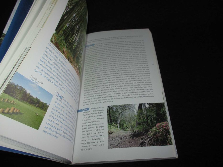 Livro Parques e Jardins dos Açores Azores Parks and Gardens