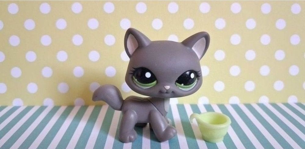 Littlest Pet Shop LPS unikatowy kot Maine Coon #1059