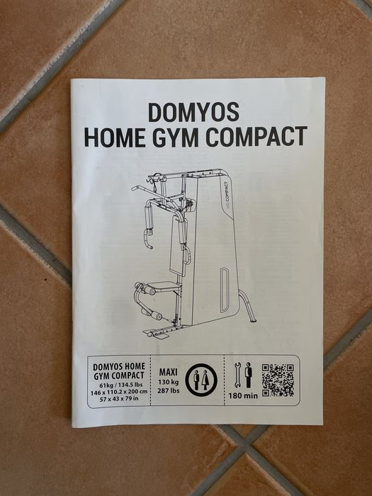 Domyos Home Gym Compact - 100% funcional