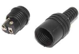 РАЗЪЕМ "ТОЧКА - ТИРЕ" Штекер колоночный 2 pin,HQ, кабель под винт