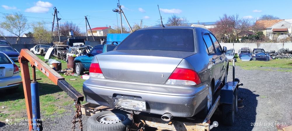 Разборка Митсубиси ланцер 8.9.цедия