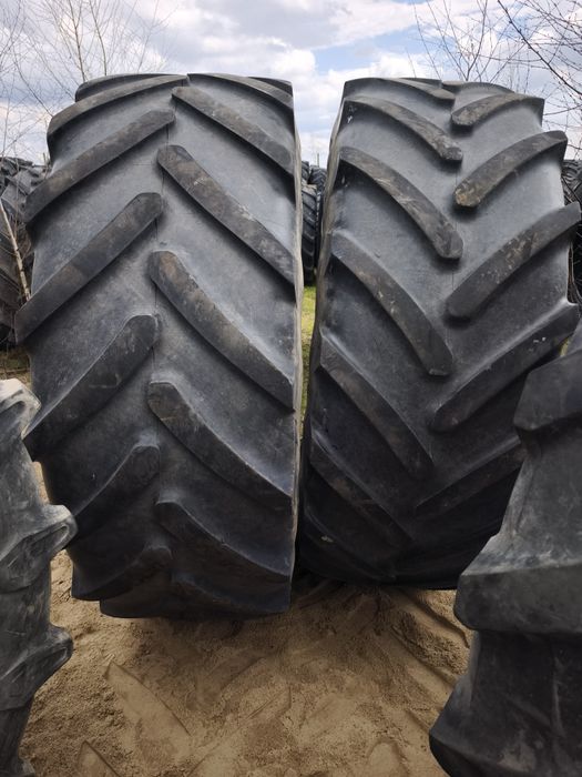 Para opony 650/65 R42 Michelin MULTIBIB ładne zdrowe (580/70) 520/85