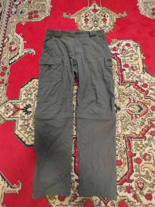 Штани Карго Jack Wolfskin Трансформери Зелені