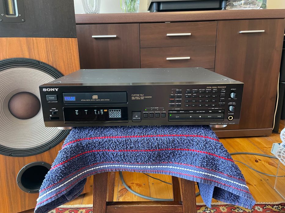 SONY CDP-997 + Pilot / Odtwarzacz CD + DSP '' Super ''
