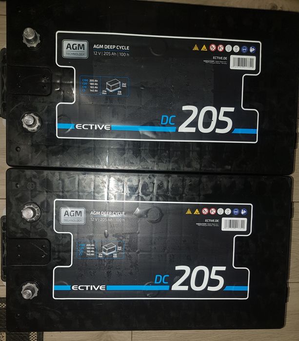 Аккумулятор 205А/ч АGM (гелевый)