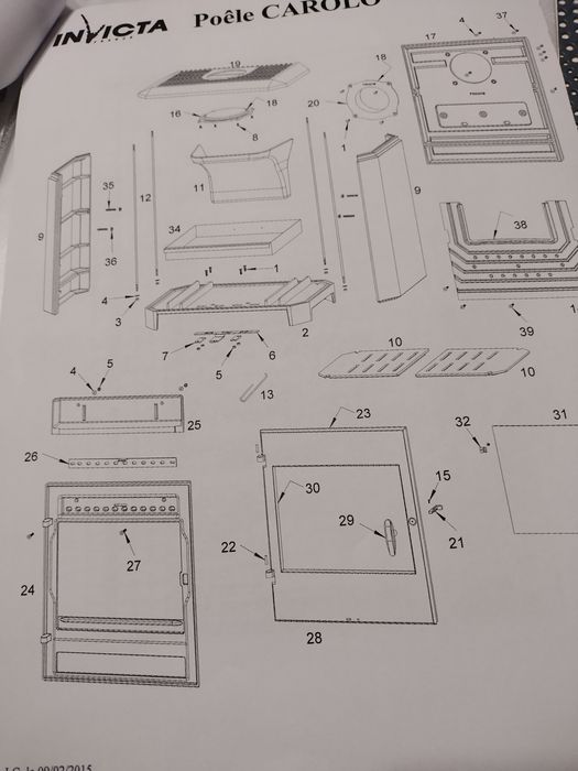 Piec kominowy Invicta CARLO 8kW