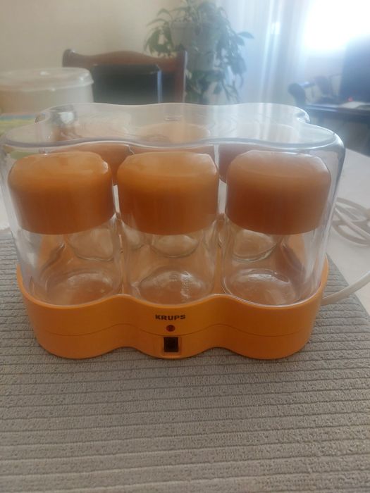 Iogurteira  krups com 6 copos