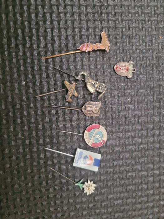 Przypinki Spinki do koszulki