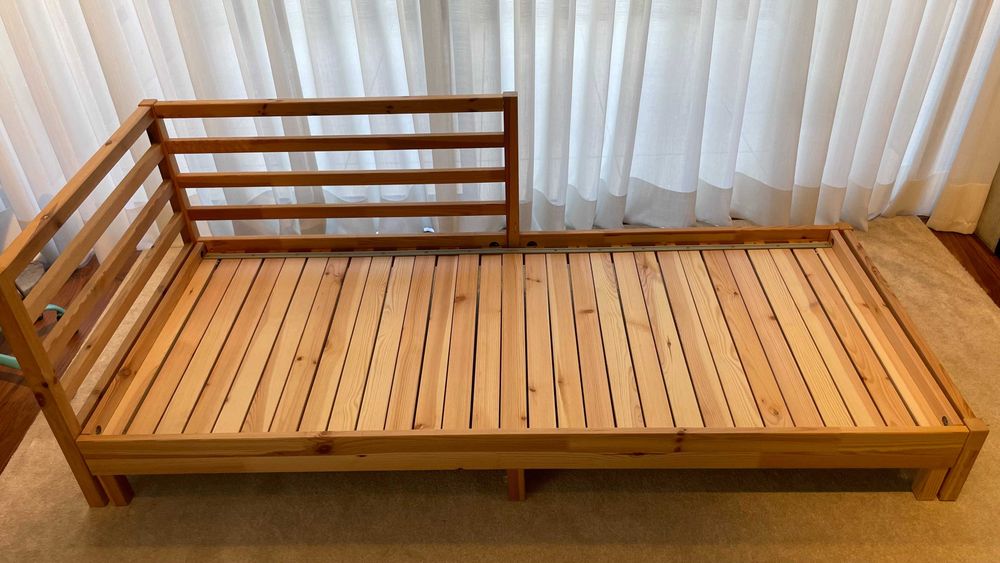 Cama IKEA TARVA bed frame + 2 Colchões 80x200 | Individual/Dupla