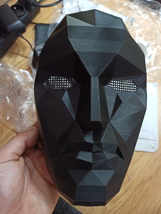 Maska SQUID GAME BOSS Cosplay Halloween NETFLIX Wysyłka w 24h