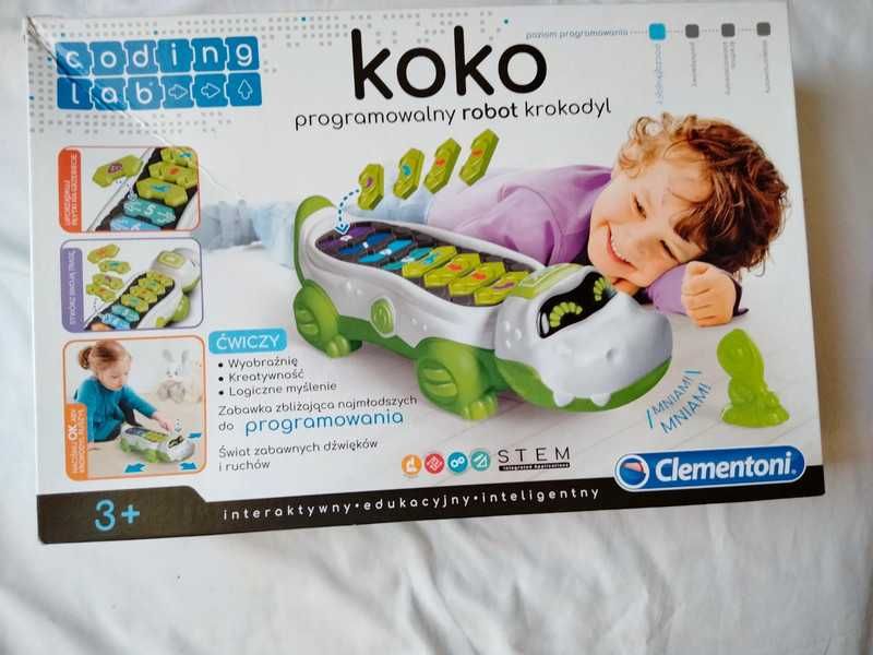 Koko programowany robot krokodyl