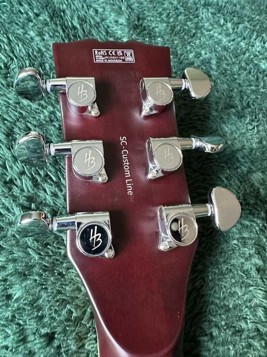 Harley Benton SC-Custom III Satin Paradise / Paradise Amber Flame gitara elektryczna gwarancja