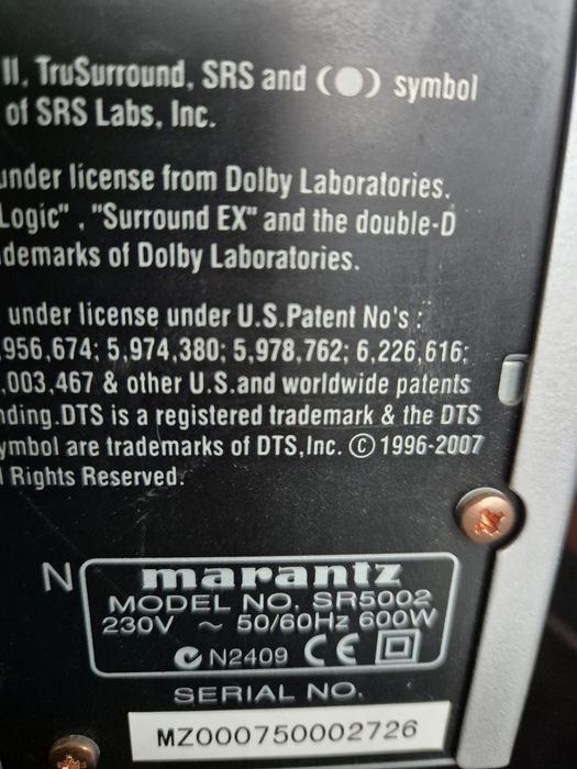 Amplituner Marantz 5002 srebny