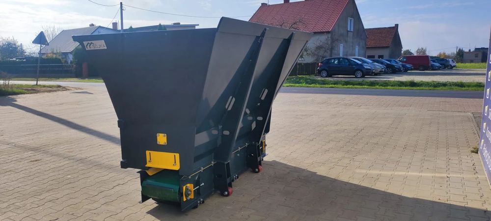 OKAZJA! RATY 0%! Łyżka szufla do separatu, ścielenia, ścielarka, rozścielacz: tuz, euro, JCB, John Deere, Case, Merlo, Volvo