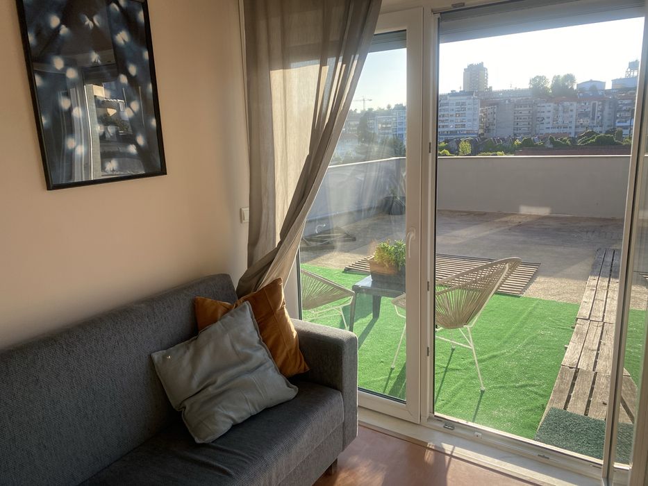 T1 com terraço Porto