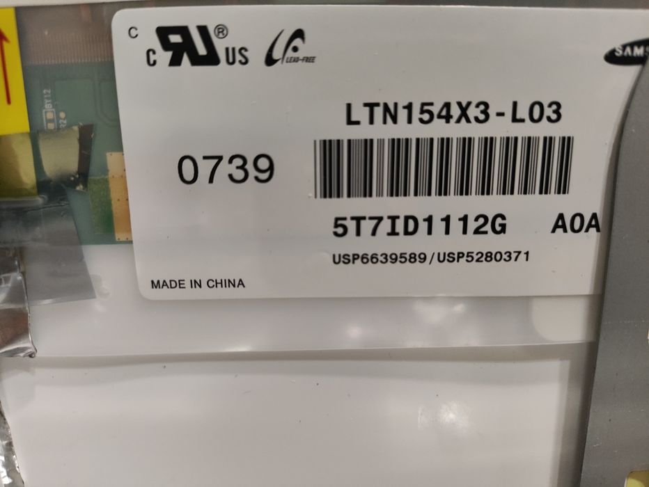 Ноутбук Samsung R60+ неробочий по запчастинах LTN154X3-L03