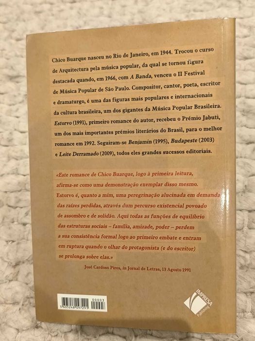 Estorvo
de Chico Buarque