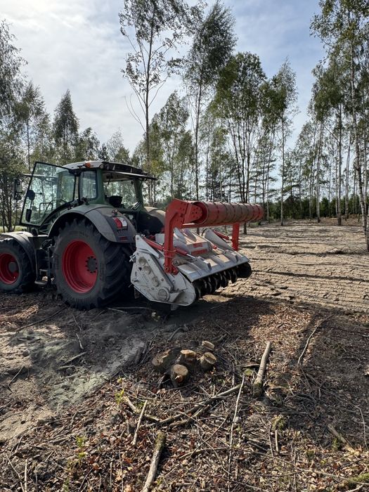 Mulczer Wgłębny wycinka drzew czyszczenie działek Rebakowanie gałęzi
