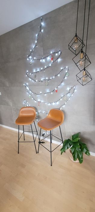 Muuto Fiber Bar Stool w/ Backrest - Tube Base