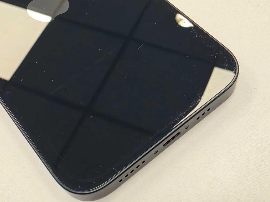 iPhone 14 256GB Dual SIM (SIM + eSIM)/ Midnight/ BAT 81%/ Grade B do B+/ + ładowarka/ GW 12 MSC