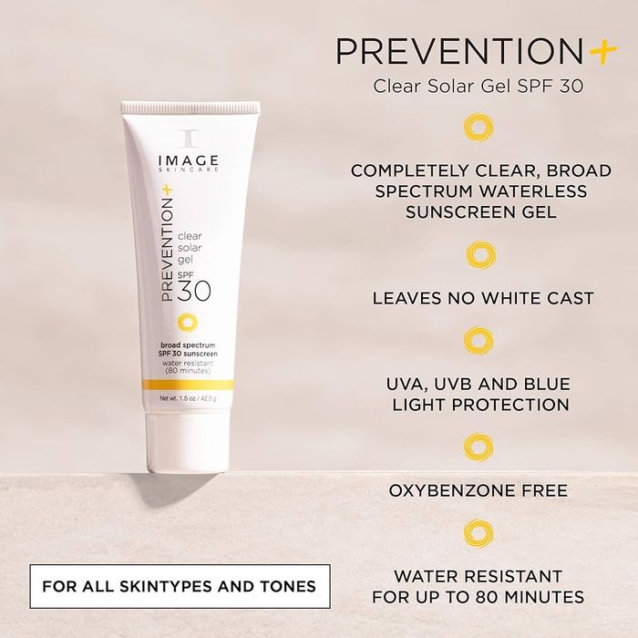 IMAGE Clear Solar Gel SPF30_ Імейдж сонцезахисний гель