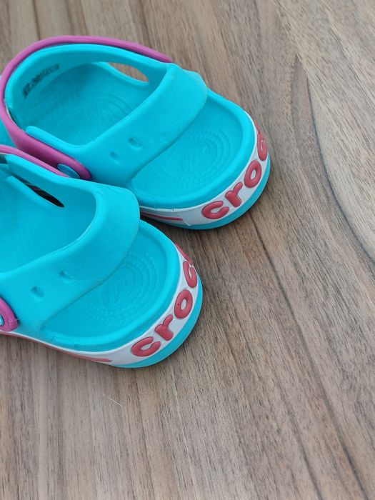 Crocs дитячі крокси сабо літні босоніжки босоножки на дівчинку J2/33-34р