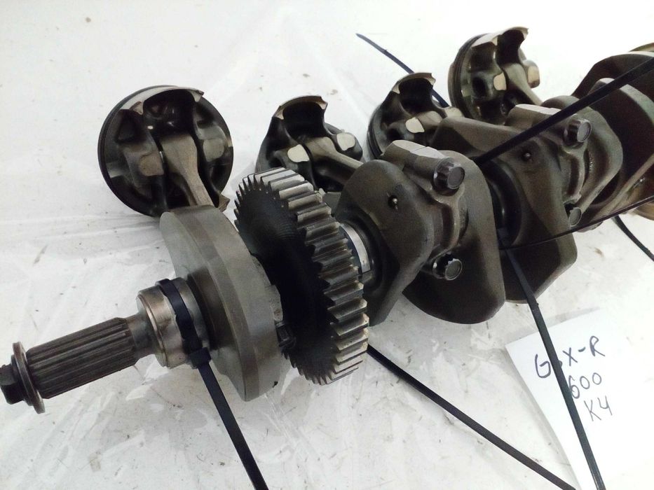 Suzuki gsx r 600 , gsxr k4 k5 wał korbowy korbowody panewki komplet