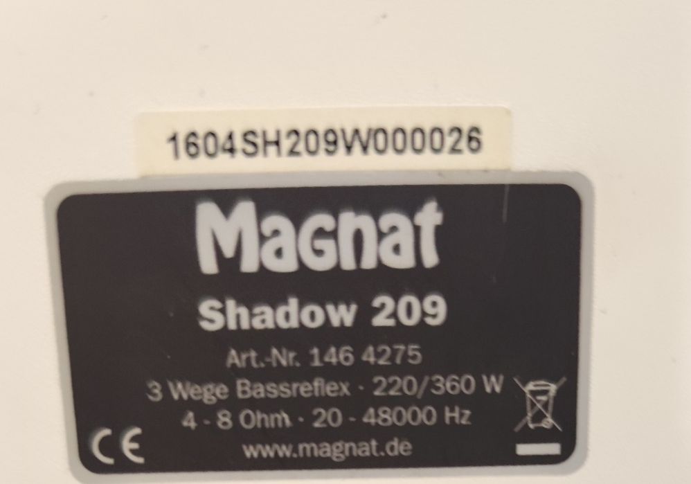 Kolumny Magnat Shadow 209