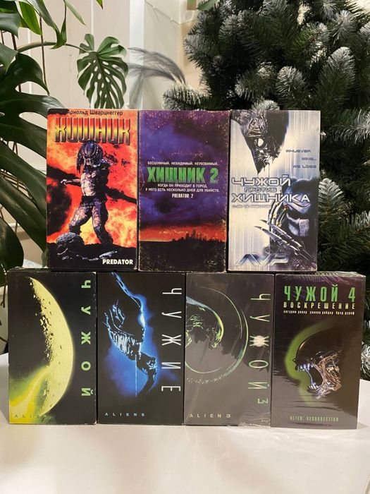 Продам відеокасети культових кінофраншиз, видеокассеты, VHS