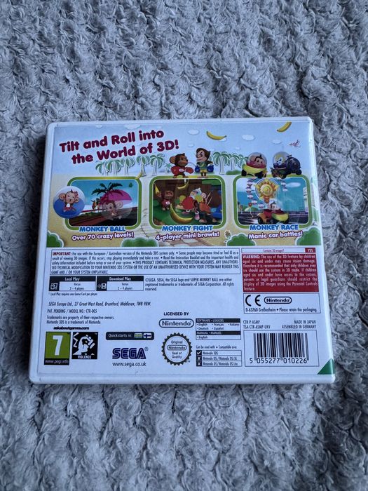Super Monkey Ball 3D | 3xA | Nintendo 3DS