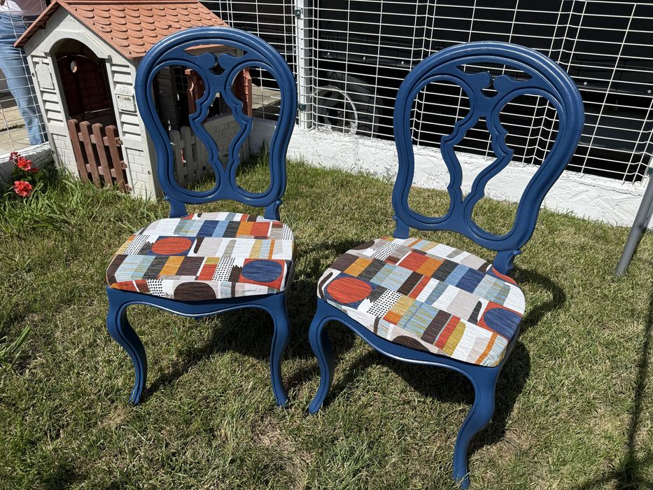 Cadeiras restauradas, originais e exclusivas