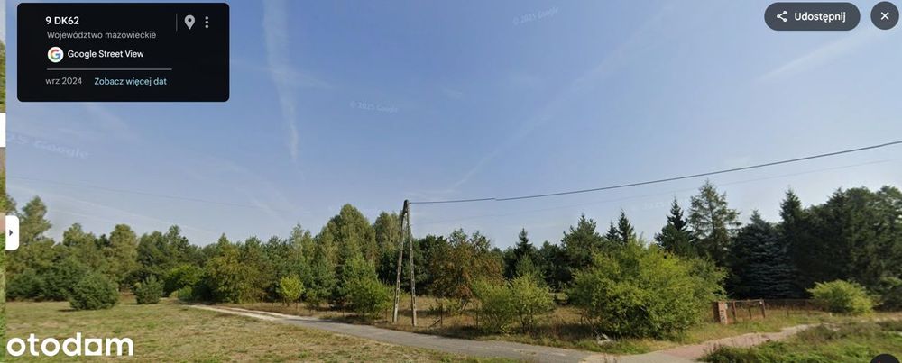 Działka rekreacyjna, blisko lasu i rzeki, Kalinowiec nad Liwcem