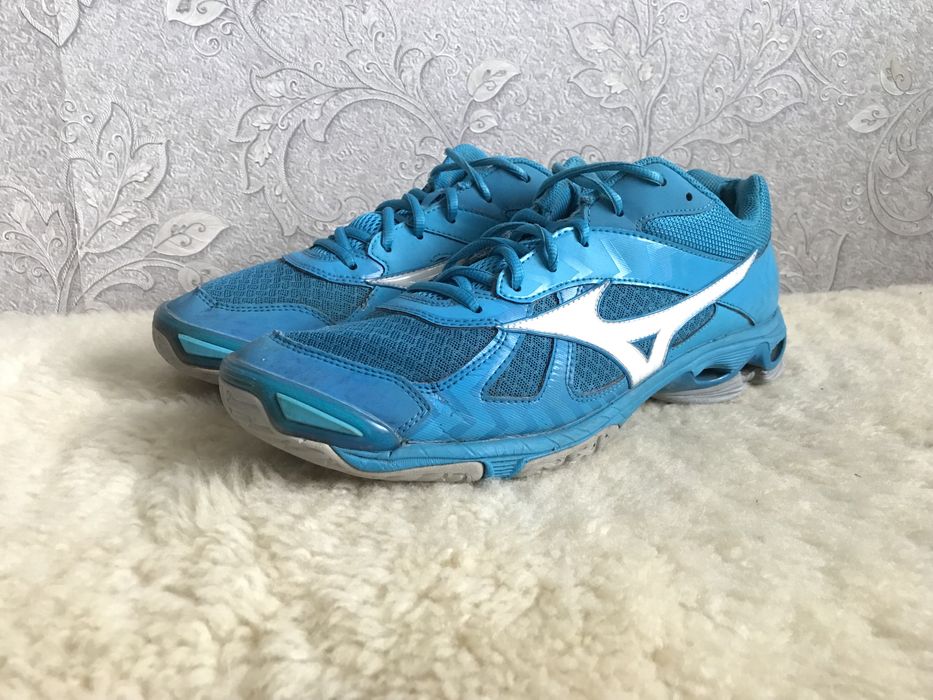 Оригінал! Велика наявість, кросівки Mizuno Wave волейбол біг 46-40