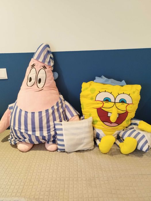 Peluches SpongeBob e Patrick
