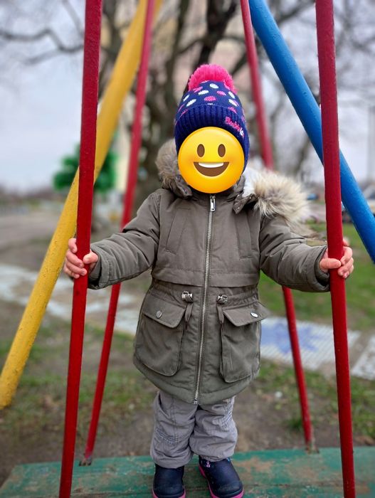 Куртка дитяча для дівчинки парка