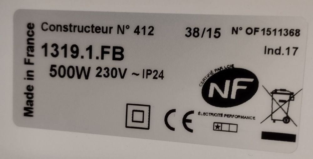 Конвектор, обогреватель настенный Applimo Euro Plus