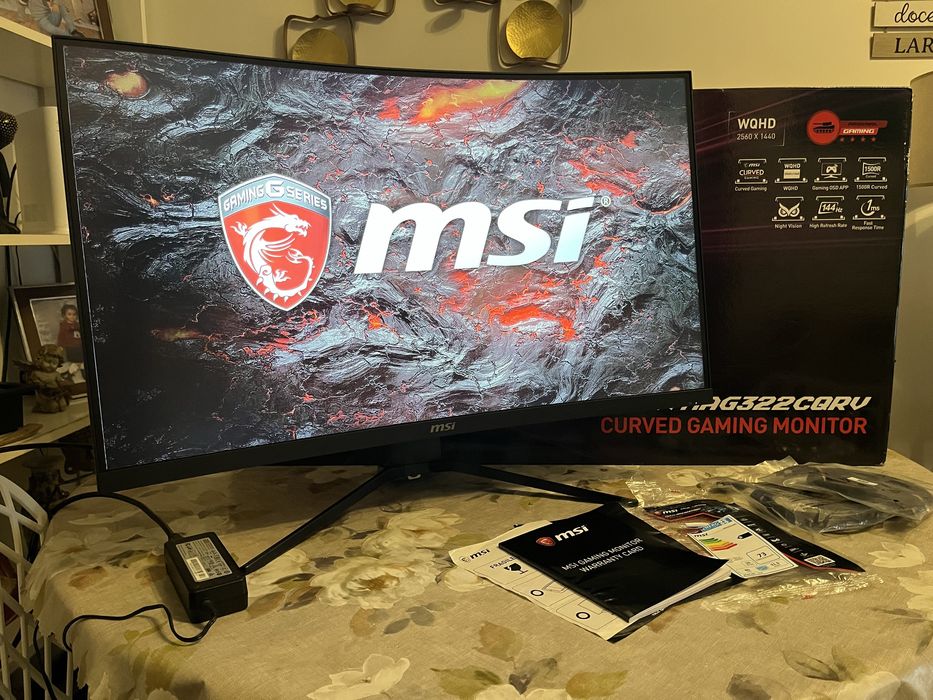 Monitor Gaming Curvo Msi