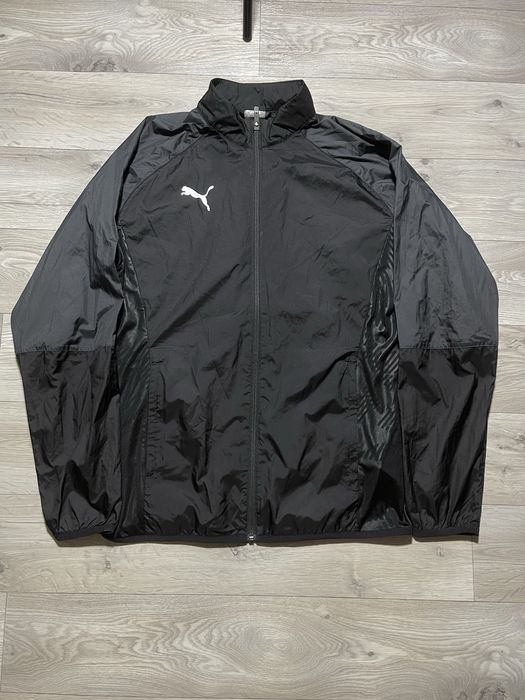 Нейлонова вітровка Puma бігова легка куртка чоловіча