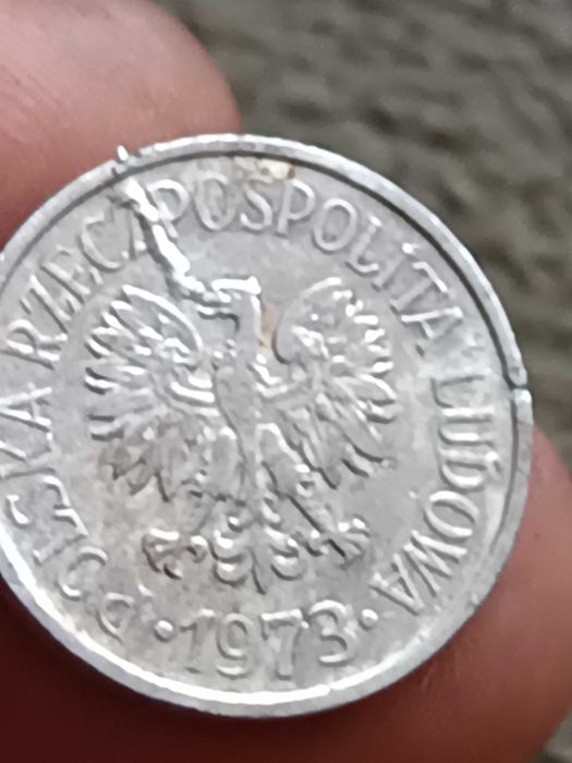 Sprzedam monetę 20 groszy 1973 r nalewka nad głową orła