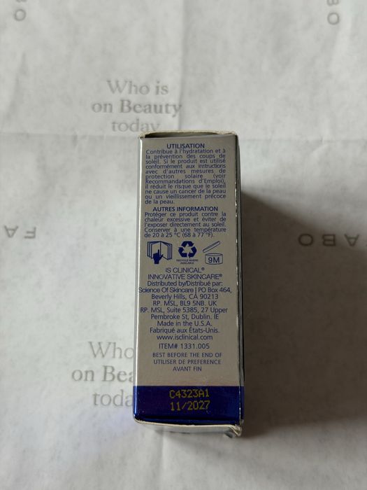 IS Clinical Liprotect SPF 35 - захисний бальзам для губ