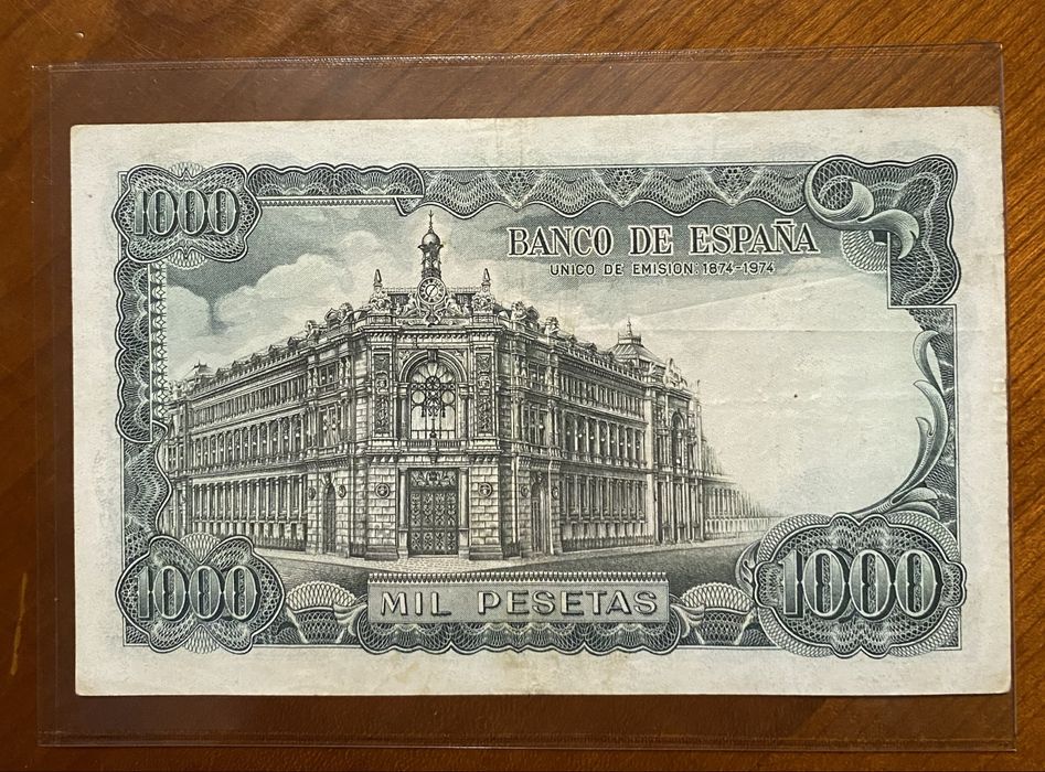 Nota 1578 - ESPANHA Mil Pesetas 1971