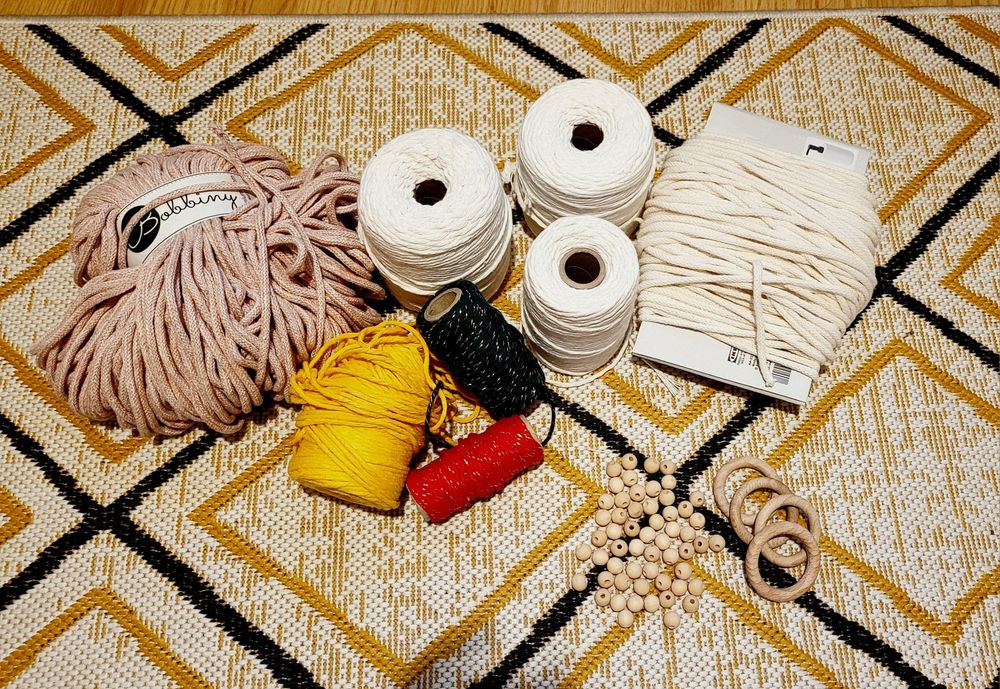 Sznurek bawełniany 5mm makrama