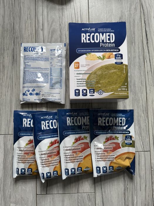 Recomed smak  Activlab 5 sztuk  krem koperkowy dieta odżywcza żywność